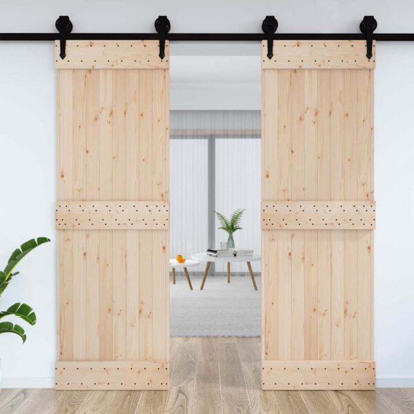 Door NARVIK 70x210 cm Solid Wood Pine