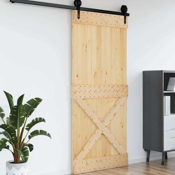 Door NARVIK 100x210 cm Solid Wood Pine