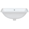 Bathroom Sink White 52x38.5x19.5 cm Rectangular Ceramic