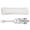 Folding Anchor with Rope Silver 8 kg Hot Dip Galvanized Cast Iron
