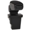 Car Armrest Black 17x32x(37-53) cm ABS