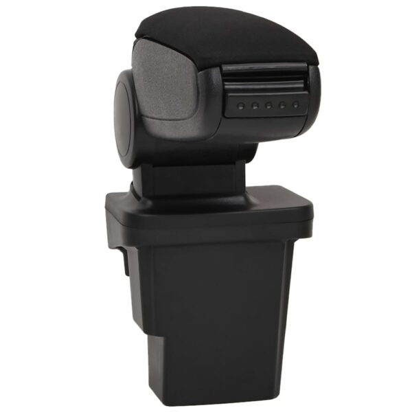 Car Armrest Black 17x32x(37-53) cm ABS