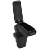 Car Armrest Black 17x32x(37-53) cm ABS