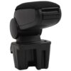 Car Armrest Black 15x31x(28-44) cm ABS