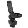Car Armrest Black 12x37x(31-48) cm ABS
