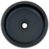 Countertop Basin Black and Blue Round Î¦41x14 cm Ceramic