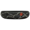 Countertop Basin Black Oval 59x40x15 cm Ceramic