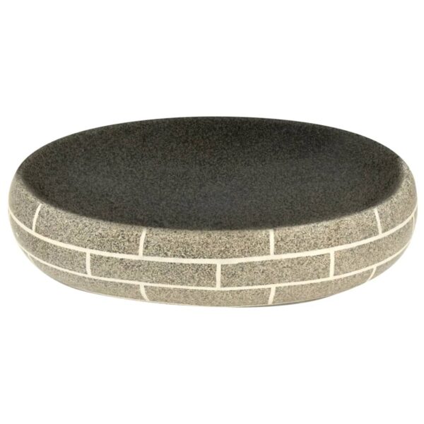 Countertop Basin Multicolour Oval 59x40x15 cm Ceramic