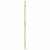 Interior Door Slim Golden 83x201.5 cm Tempered Glass and Aluminium