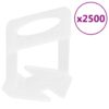 Tile Levelling Clips 2500 pcs 2 mm