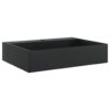 Wash Basin 50x38x11 cm Mineral Cast/Marble Cast Matt Black