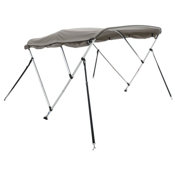 3-bow Bimini Top with Sidewalls 183x(137-152)x137 cm