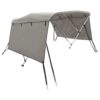 3-bow Bimini Top with Sidewalls 183x(154-167)x137 cm
