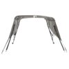 3-bow Bimini Top with Sidewalls 183x(185-198)x137 cm