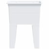 Laundry Tub White 59x41x75 cm Resin