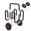 SUP Trolley for 2 Surfboards 90 kg Aluminium