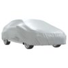 Car Cover for Sedan with Buckle Straps Full Silver L