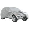 Car Cover for SUV with Buckle Straps Full Silver XL