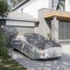Car Cover for Sedan Hail Protection Full XXL Grey and Silver