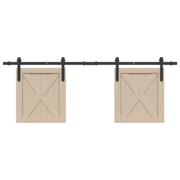 a Sliding Cabinet Door Kit 152.5 cm Carbon Steel
