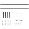 a Sliding Cabinet Door Kit 213 cm Carbon Steel