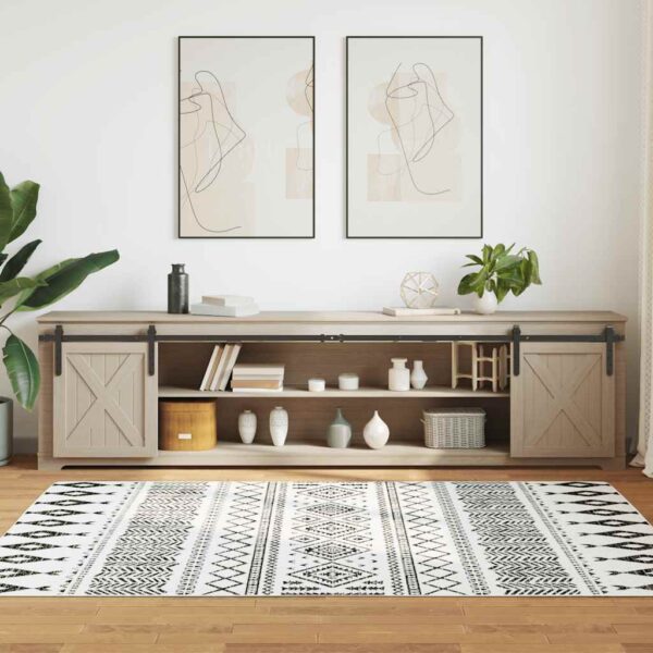 a Sliding Cabinet Door Kit 244 cm Carbon Steel