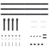 a Sliding Cabinet Door Kit 244 cm Carbon Steel