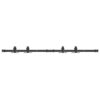 a Sliding Cabinet Door Kit 122 cm Carbon Steel