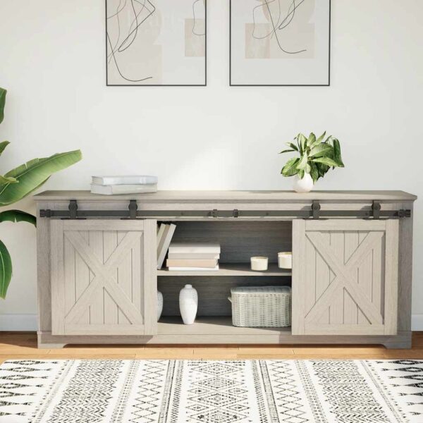 a Sliding Cabinet Door Kit 152.5 cm Carbon Steel