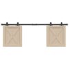 a Sliding Cabinet Door Kit 152.5 cm Carbon Steel