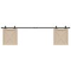 Sliding Cabinet Door Kit 200 cm Carbon Steel