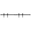 Sliding Cabinet Door Kit 122 cm Carbon Steel