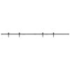 Sliding Cabinet Door Kit 244 cm Carbon Steel