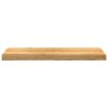 Window Sills 2 pcsa Light Brown 80x25x2 cm Solid Wood Oak
