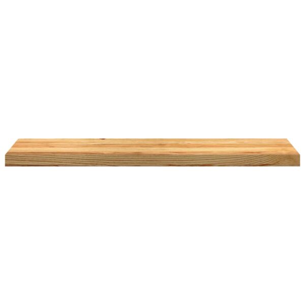 Window Sills 2 pcsa Light Brown 100x25x2 cm Solid Wood Oak