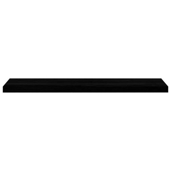 Window Sills 2 pcs Dark Brown 110x25x2 cm Solid Wood Oak
