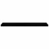 Window Sills 2 pcs Dark Brown 120x25x2 cm Solid Wood Oak
