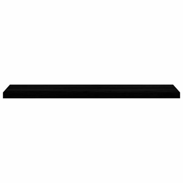 Window Sills 2 pcs Dark Brown 120x25x2 cm Solid Wood Oak