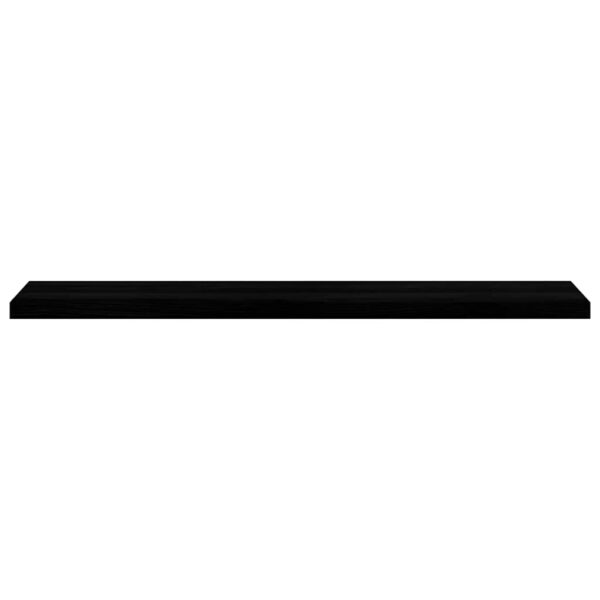 Window Sills 2 pcs Dark Brown 140x25x2 cm Solid Wood Oak