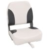 Foldable Boat Seats 2pcs with High Back 41x36x48 cm