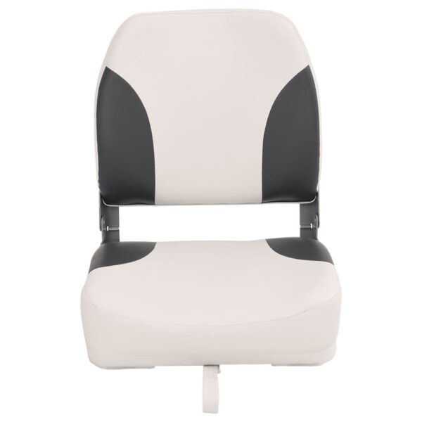 Foldable Boat Seats 2pcs with High Back 41x36x48 cm