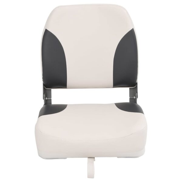 4 Piece Foldable Boat Seat Set Low Backrest