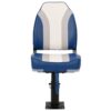 4 Piece Foldable Boat Seat Set High Backrest