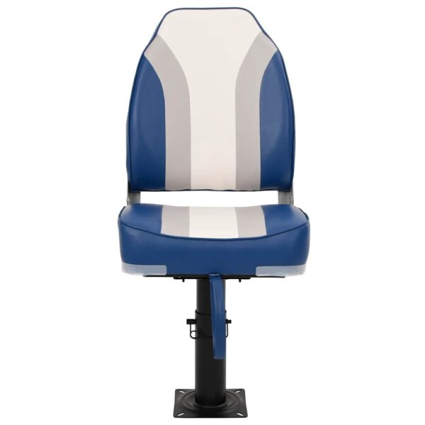 4 Piece Foldable Boat Seat Set High Backrest
