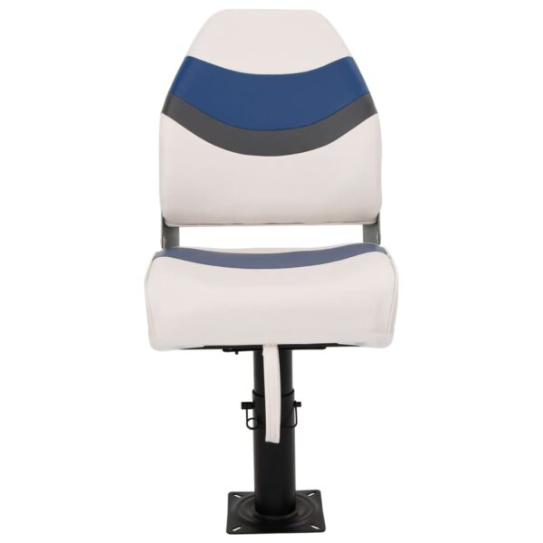 4 Piece Foldable Boat Seat Set High Backrest