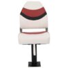 4 Piece Foldable Boat Seat Set High Backrest