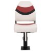 4 Piece Foldable Boat Seat Set High Backrest