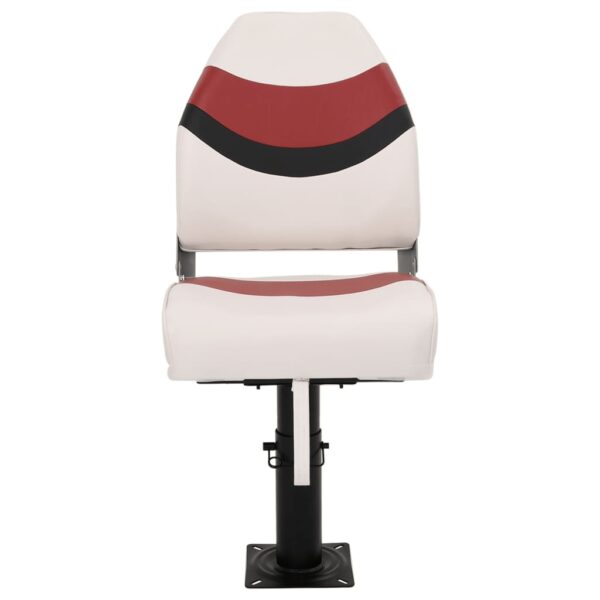 4 Piece Foldable Boat Seat Set High Backrest
