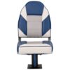 4 Piece Foldable Boat Seat Set High Backrest