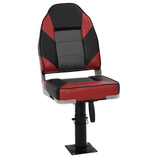 2 Piece Foldable Boat Seat Set High Backrest